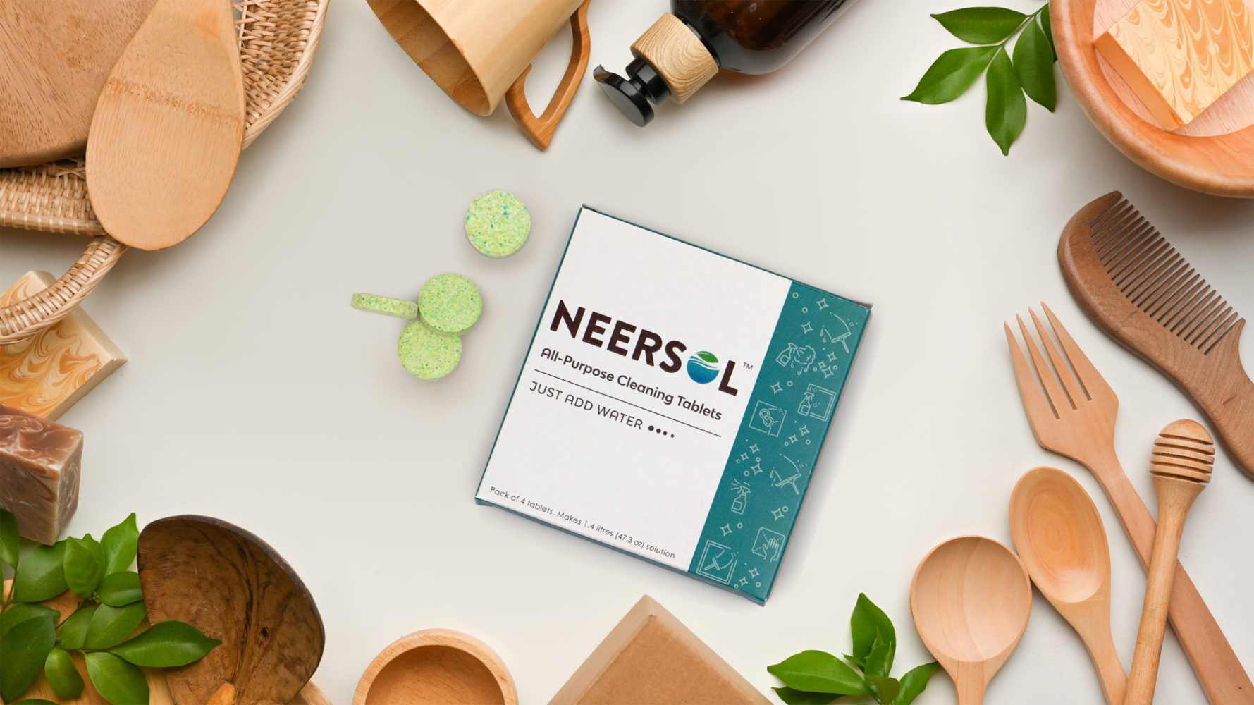 Multi-purpose household cleaning tablets | Neersol